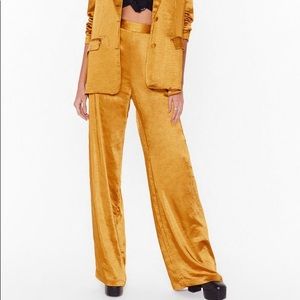 NEW WITH TAGS SATIN PANTS